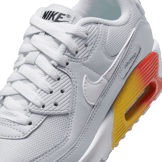 Nike Air Max 90 NN Gradient Wedge Pure Platinum (GS) Angle 4