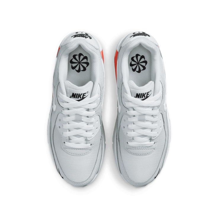 Nike Air Max 90 NN Gradient Wedge Pure Platinum (GS) Angle 1