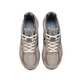 New Balance 990v4 Made in USA Auralee Grey Angle 1