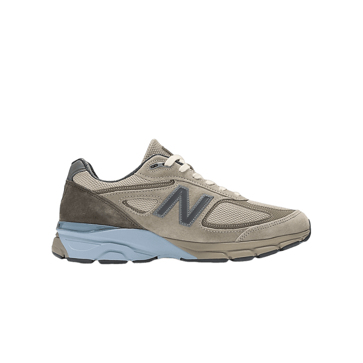 New Balance 990v4 Made in USA Auralee Grey Angle 6