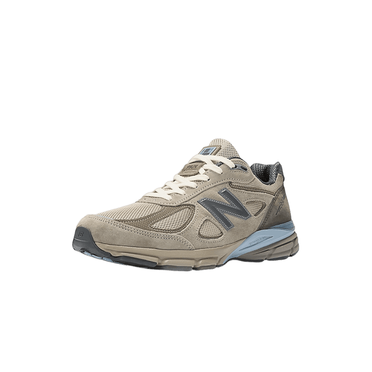 New Balance 990v4 Made in USA Auralee Grey Angle 7