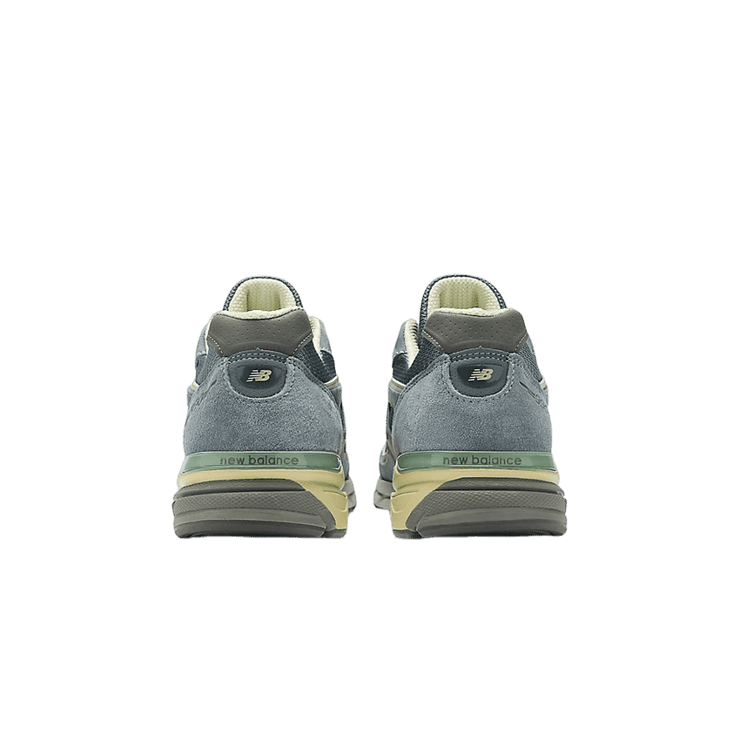 New Balance 990v4 MiUSA Auralee Blue Angle 4