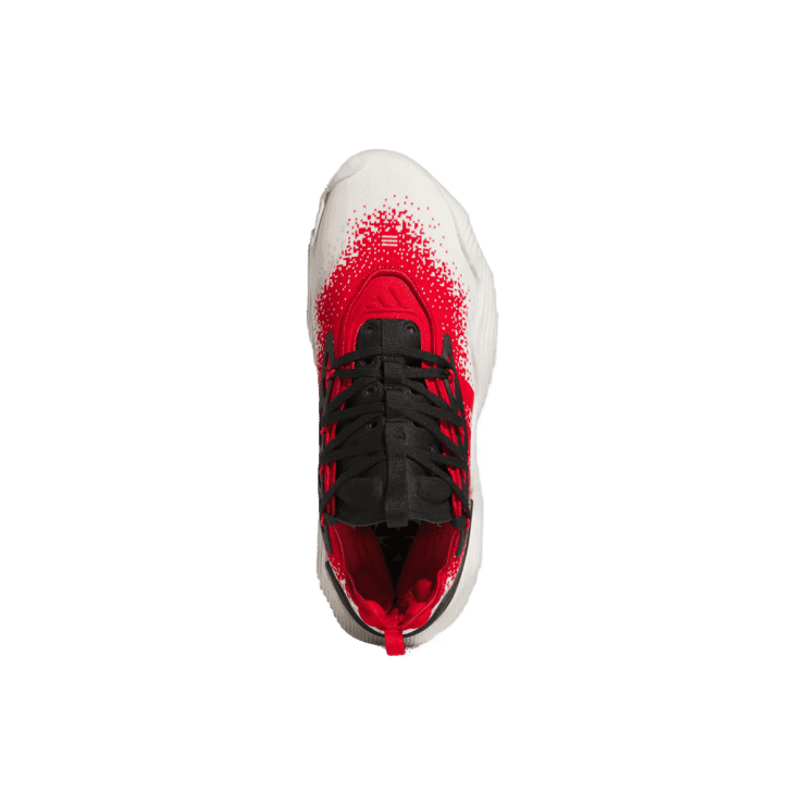 adidas Trae Young 3 White Red Angle 0