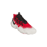 adidas Trae Young 3 White Red Angle 2