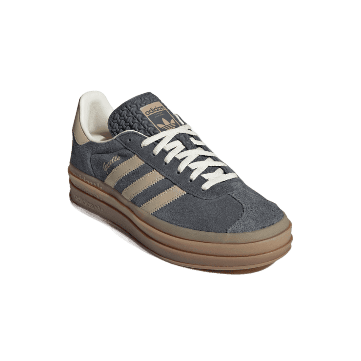 adidas Gazelle Bold Grey (W) Angle 2