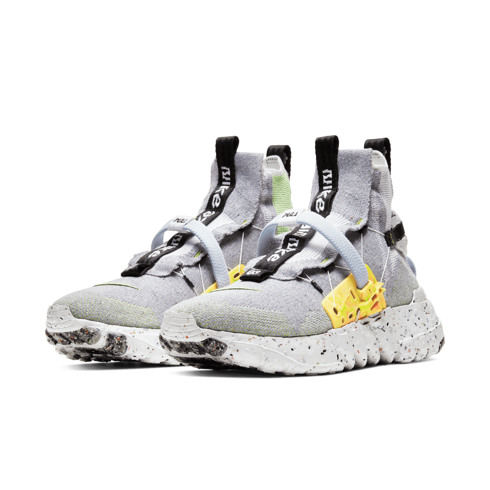 men nike space hippie 03 grey volt stores