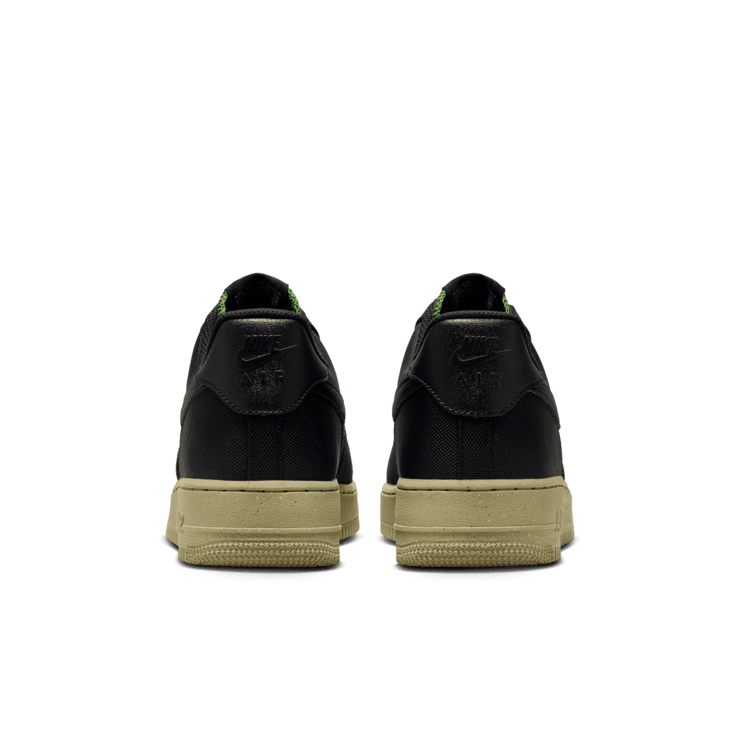 Nike Air Force 1 Low Sustainable Canvas Black Angle 3