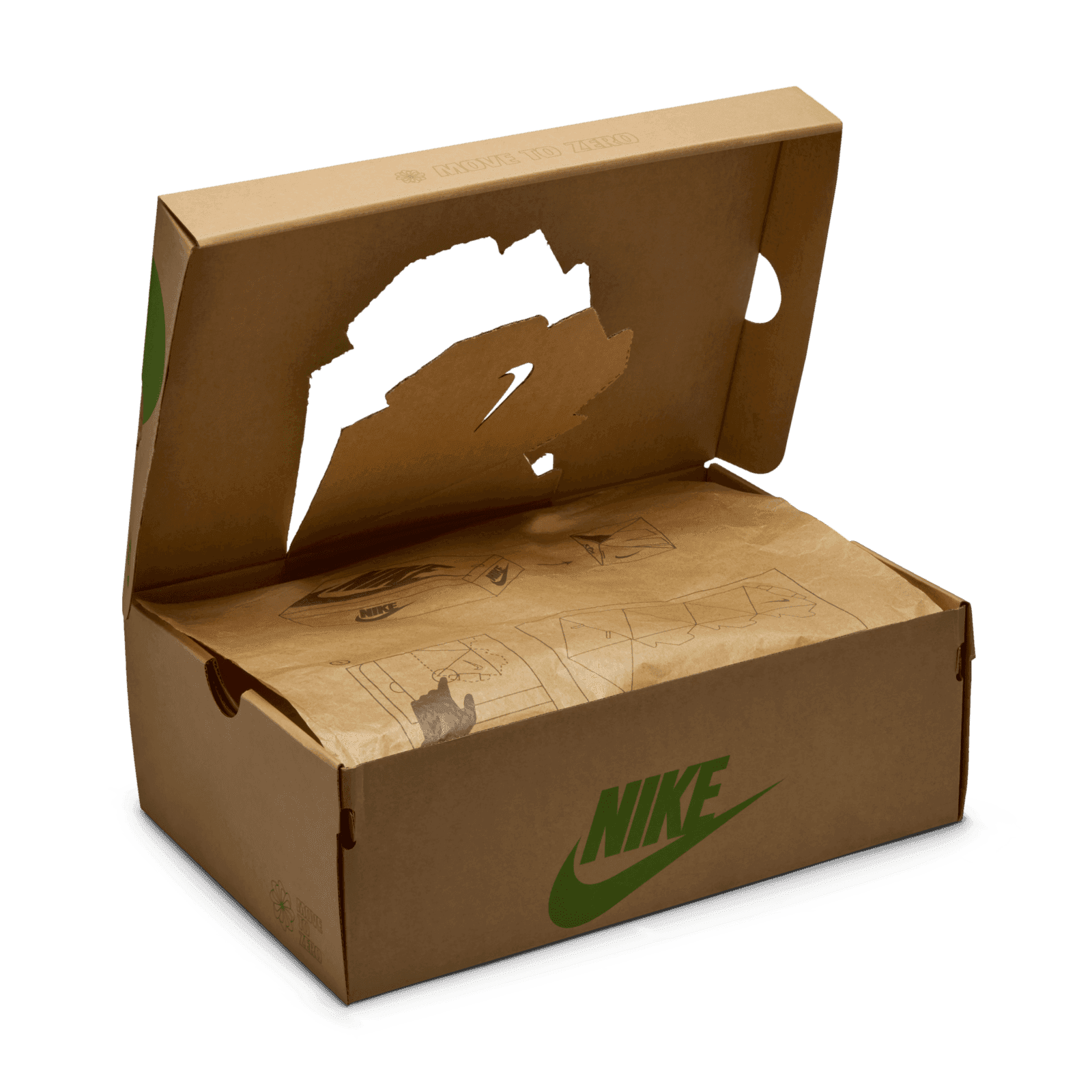 nike dunk box dimensions