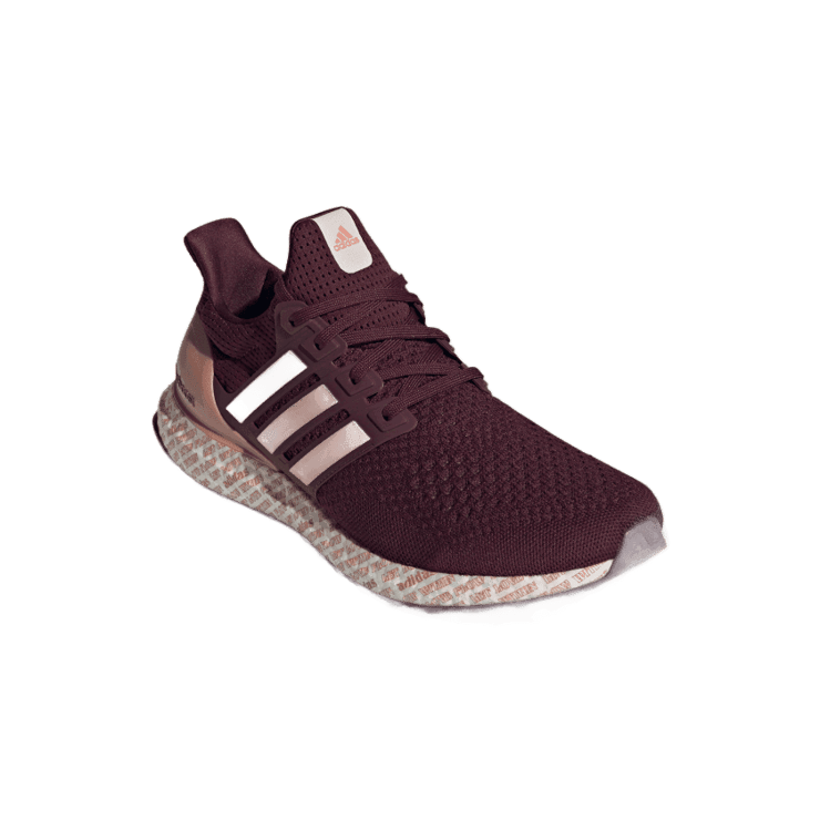 adidas UltraBoost 1.0 Maroon Angle 2