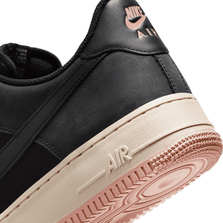 Nike Air Force 1 Low LX Black Red Stardust Angle 5