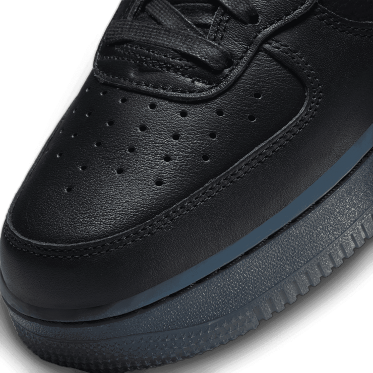Nike Air Force 1 Mid Premium Black Metallic Angle 4
