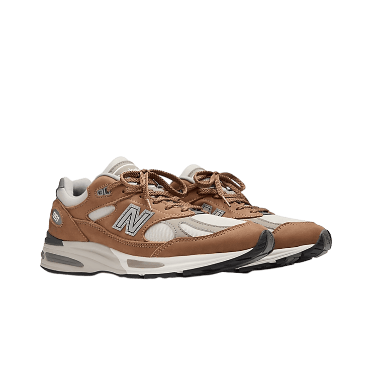 New Balance 991v2 Made in UK Coco Mocca Angle 2