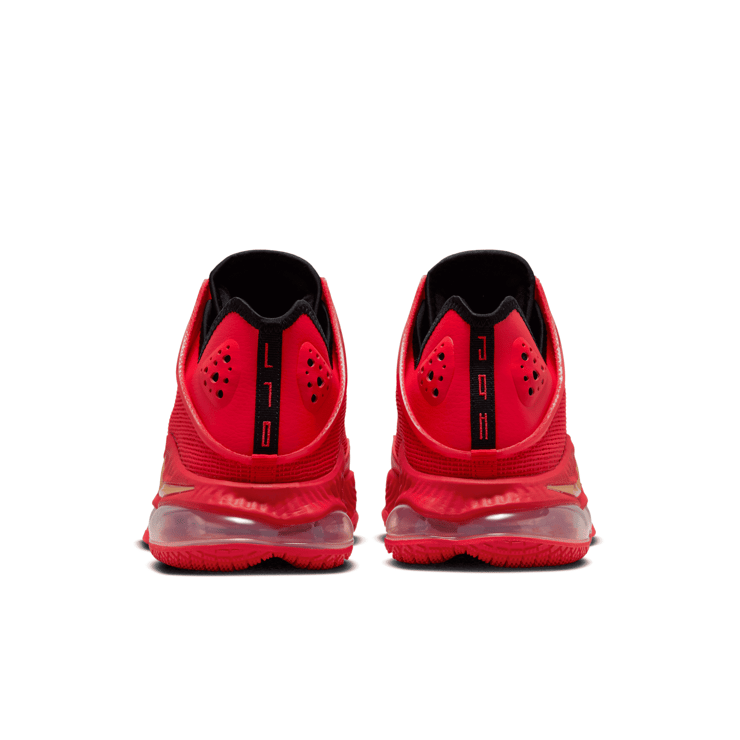 Nike LeBron 19 Low Light Crimson Angle 3