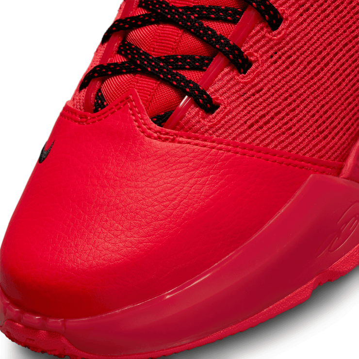 Nike LeBron 19 Low Light Crimson Angle 4