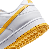 Nike Dunk Low White University Gold Angle 5