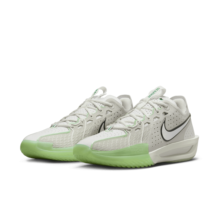 Nike Air Zoom GT Cut 3 Light Bone Vapor Green Angle 2