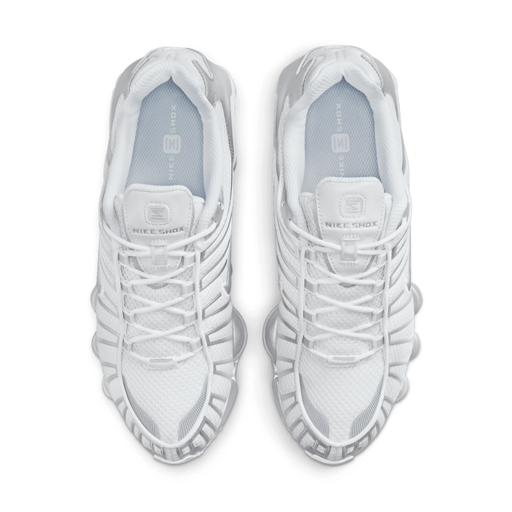 Nike Shox TL White Chrome (W) Angle 1