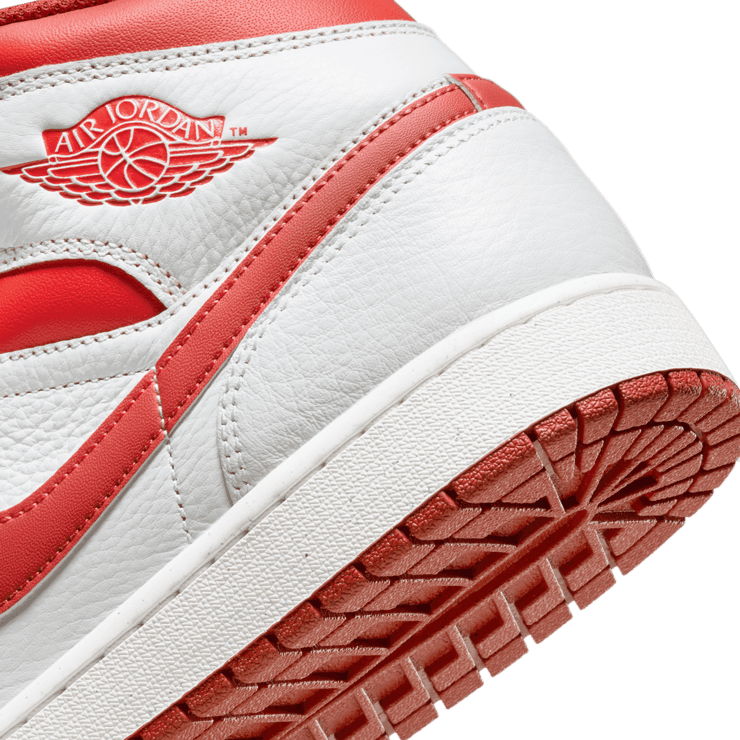 Air Jordan 1 Mid SE Dune Red Angle 5