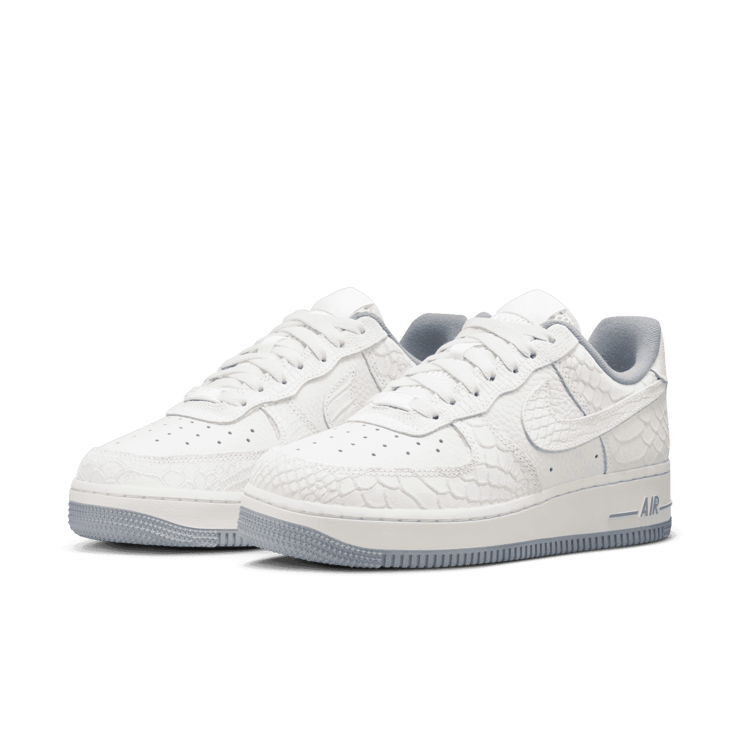 Nike Air Force 1 Low White Python (W) Angle 2