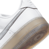 Nike Air Force 1 Low Premium White Metallic Silver Angle 5