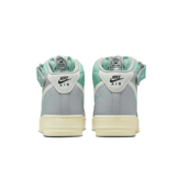 Nike Air Force 1 Mid Certified Fresh Grey Fog Enamel Green Angle 4