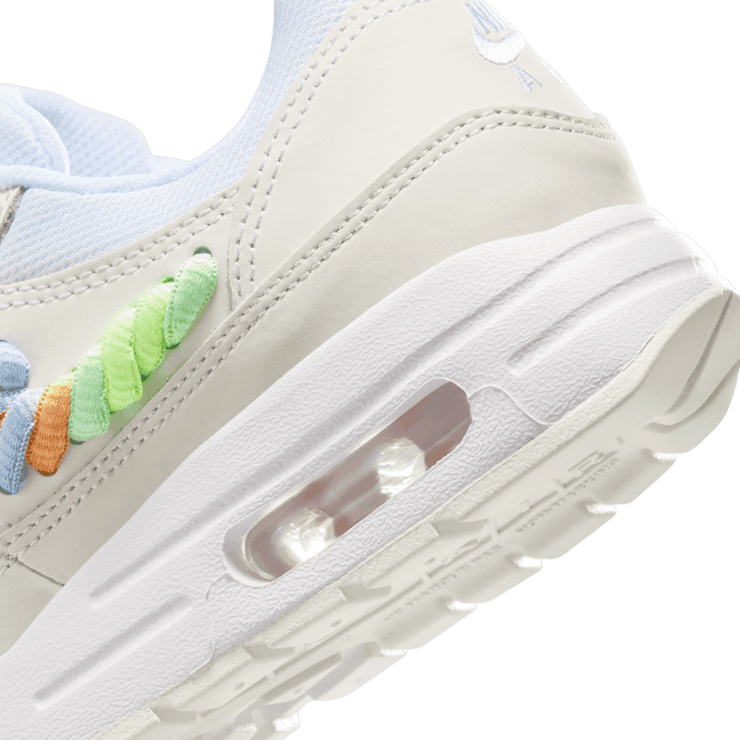 Nike Air Max 1 Rainbow Lace Swoosh (GS) Angle 5