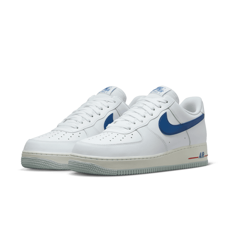 Nike Air Force 1 Low Milan White Blue Red Angle 2