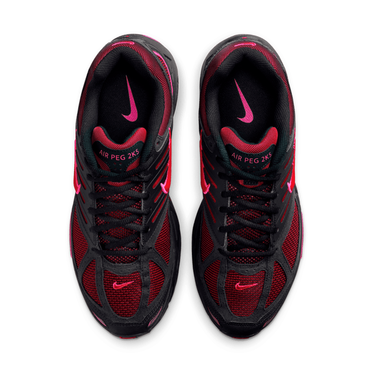 Nike Air Pegasus 2K5 Black Fire Red Angle 1