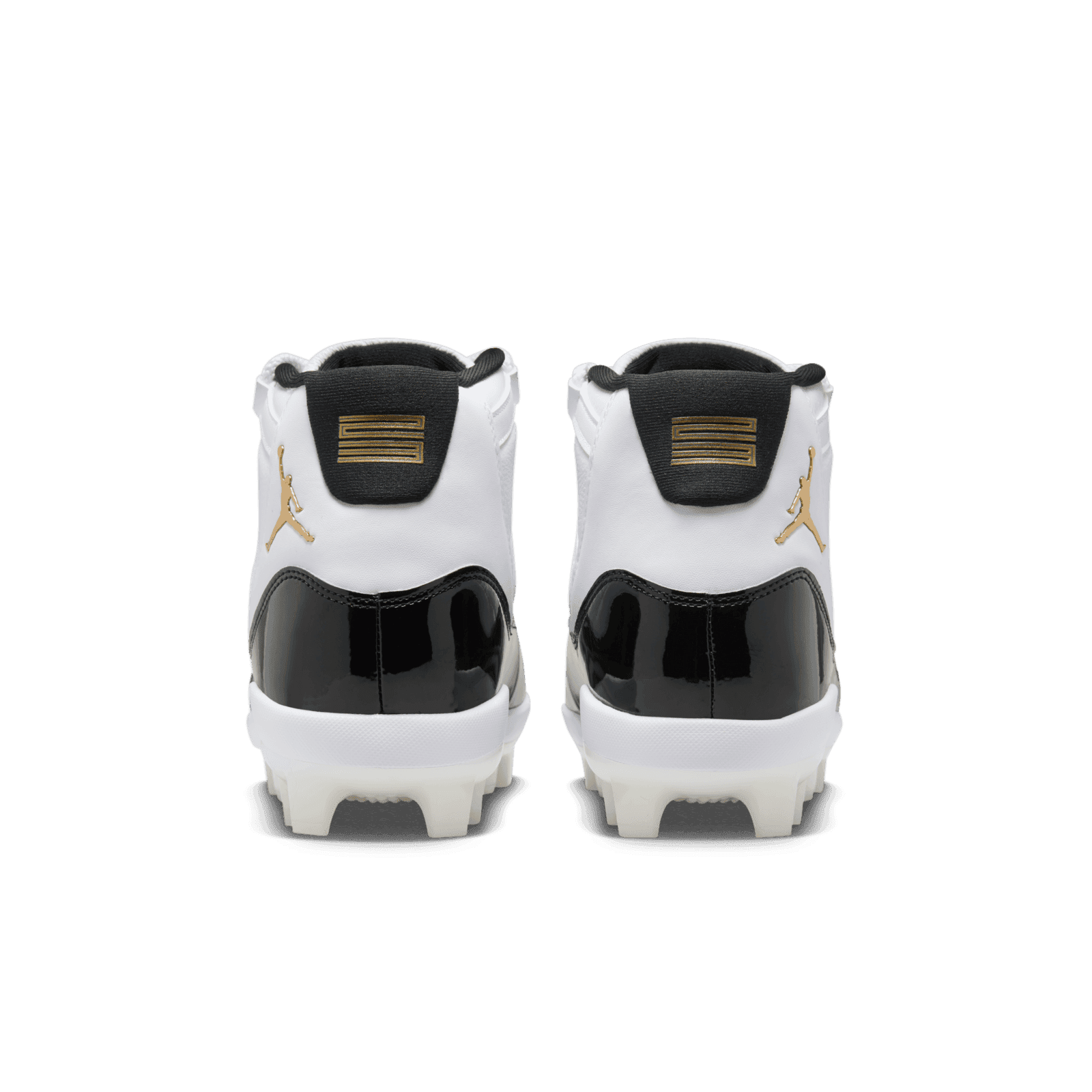 gold jordan baseball cleats