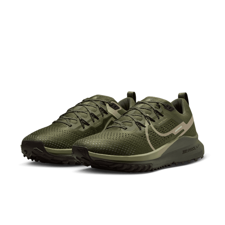 Nike React Pegasus Trail 4 'Medium Olive' Angle 2