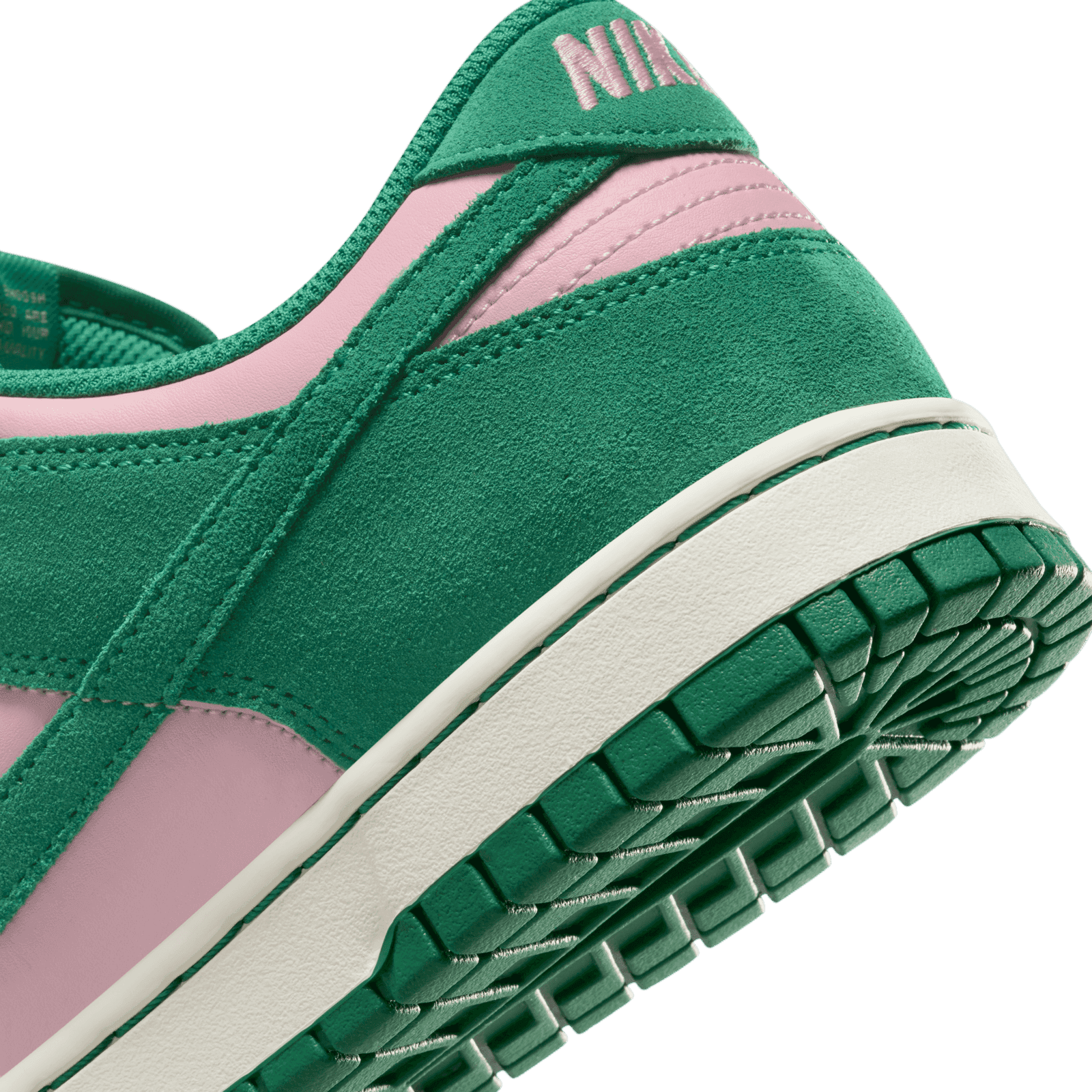 pink green nike