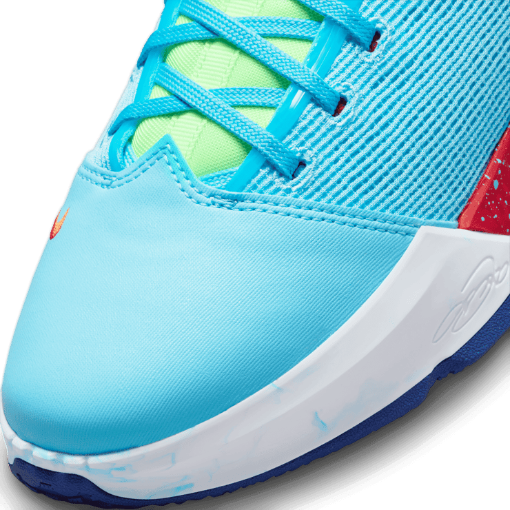 Nike LeBron 19 Low Blue Chill Angle 4