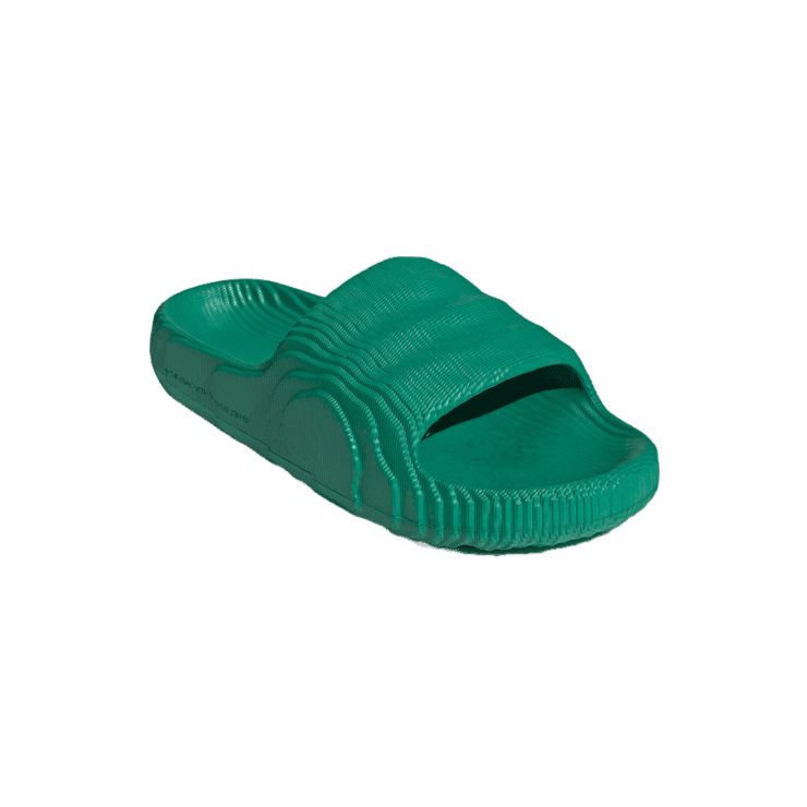 adidas Adilette 22 Slide Bold Green Angle 2