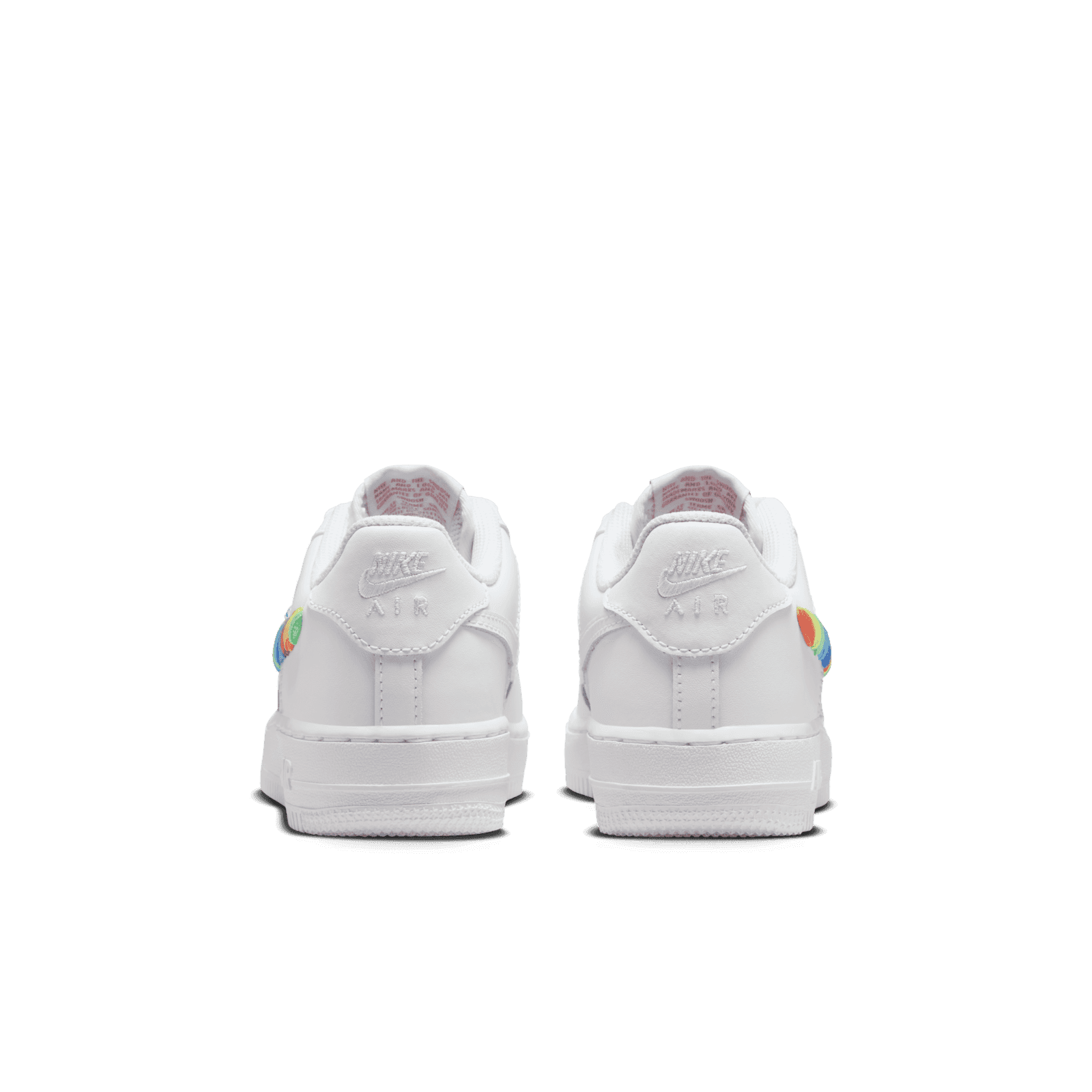 nike air force 1 white rainbow
