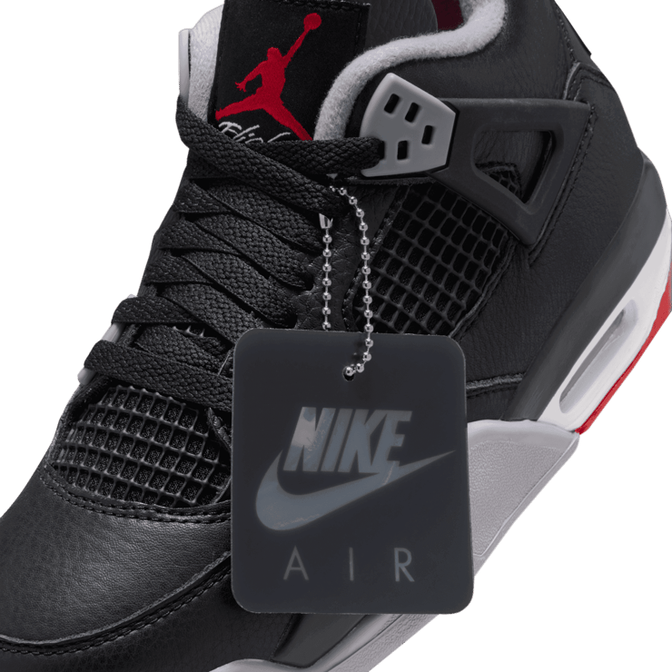 Air Jordan 4 Retro Reimagined Bred (GS) Angle 8