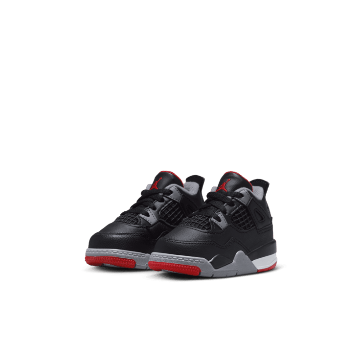 Air Jordan 4 Retro Reimagined Bred (TD) Angle 2