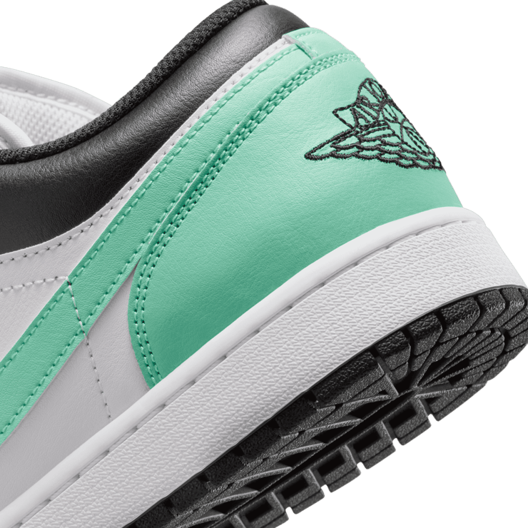 Air Jordan 1 Low Green Glow Angle 5