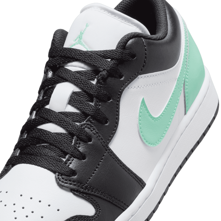 Air Jordan 1 Low Green Glow Angle 4