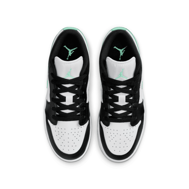 Air Jordan 1 Low Green Glow (GS) Angle 1