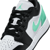 Air Jordan 1 Low Green Glow  (GS) Angle 4
