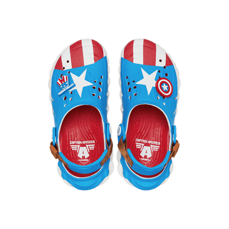 Crocs Echo Clog Marvel Captain America Steve Rogers (GS) Angle 1