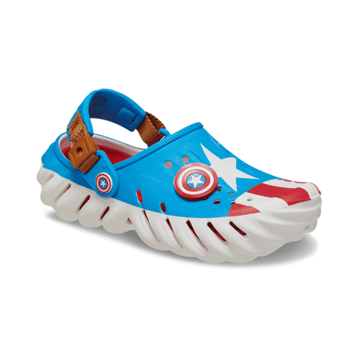 Crocs Echo Clog Marvel Captain America Steve Rogers (GS) Angle 3