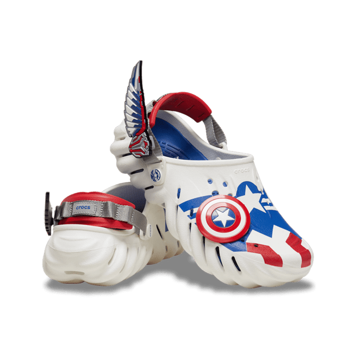 Crocs Echo Clog Marvel Captain America Sam Wilson Angle 0