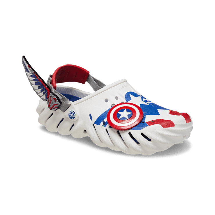 Crocs Echo Clog Marvel Captain America Sam Wilson Angle 3