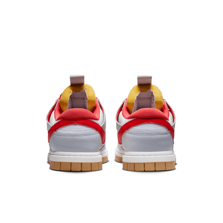 Nike Dunk Low Remastered Pure Platinum Light Crimson Angle 3
