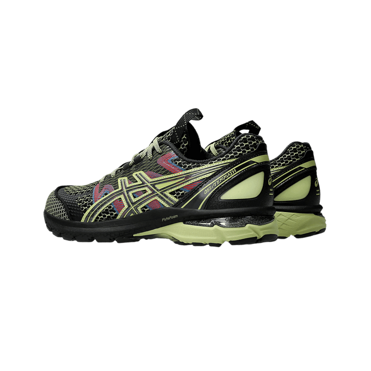 Asics US4-S Gel-Terrain Black Neon Lime Angle 1