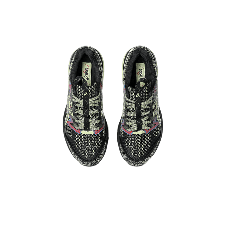 Asics US4-S Gel-Terrain Black Neon Lime Angle 4