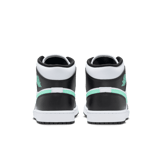 Air Jordan 1 Mid Green Glow Angle 3