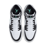 Air Jordan 1 Mid Green Glow Angle 1
