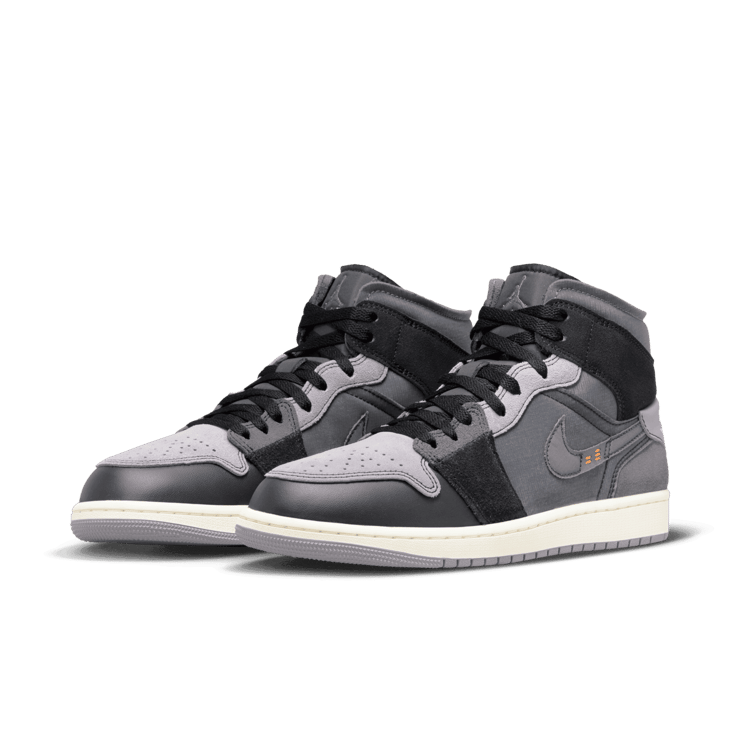 Jordan 1 Mid SE Craft Inside Out Black Angle 2